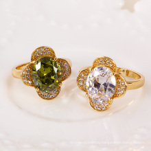 11263 Xuping Новая Конструкция дешевой цене gemstone обручальные кольца золото 18к